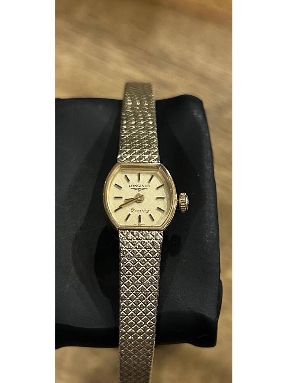 Vintage Longines Gold Tone Quartz Women's Wristwatch
